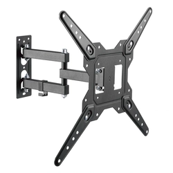 Suporte Biarticulado de Parede para Tvs de 23-55 Até 30kg Com Inclinação - Sta-2355