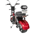 Scooter Bicicleta Eletrica Wx-11 Wehawk 1000w Bat 60v 20ah 2 Lugares vermelho bordo