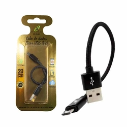 Cabo Cel/dados P/ V8 0.20cm Nylon (blister) Mod. Xc-cd-67-p