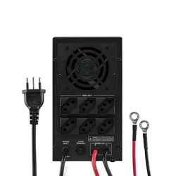 Nobreak Intelbras Xnb 1440va Bi+ 6 Tomadas Preto Bivolt Saida 120v