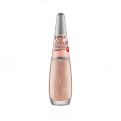 Esmalte Impala Viva, Ame e Brilhe Viva Com Amor - Glitter 3D 7,5 ml