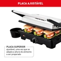 Grill Arno Dual Gnox Inox Com Abertura De 180° 127v