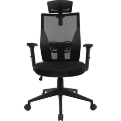Cadeira De Escritório Ergonômica Fortrek Ergo Shield Mesh Respirável Preta