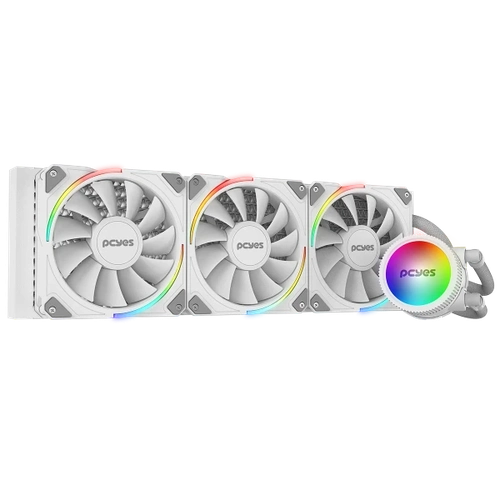 Water Cooler Sangue Frio 3 Argb White Ghost 360Mm - Tdp 350W - Argbsf3360Wgbr