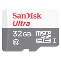 Cartão De  Memoria 32Gb Sandisk MicroSd - SDSQUNR-032G-GN3MA
