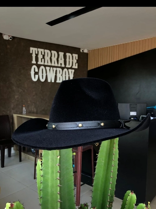 Chapéu Country Preto Tamanho P