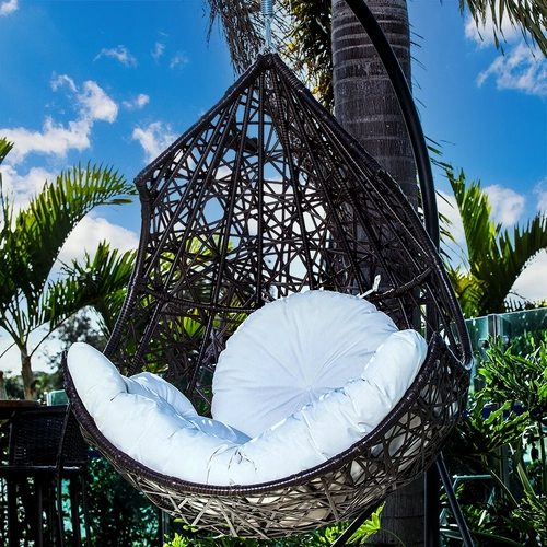 Balanço em Fibra Sintética Alumínio e Pintura Epóxi (sem base) Capri em C