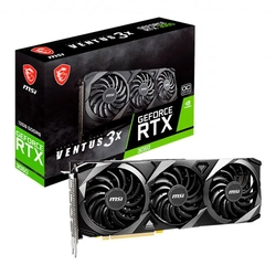 Placa de Video MSI GeForce RTX3060 Ventus 3X OC 12GB GDDR6 192-BIT - 912-V397-051