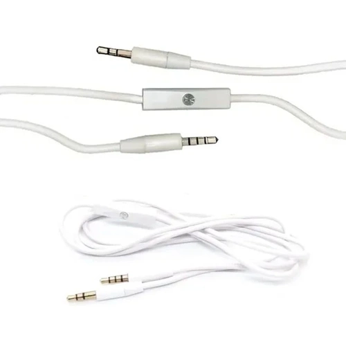 Cabo P2 Macho P/ P3 Macho 1.5m Branco (blister) Mod. Xc-p2-m-b