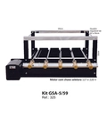Kit Giratorio Aço Carbono Lobo 5 Espetos Gsa 5/69 Linha P 40
