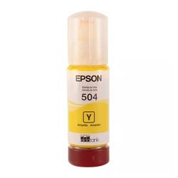 Refil De Tinta Epson T504422 Ecotank Amarelo