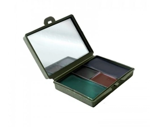 Kit Camuflagem 4 Cores (Com Espelho)
