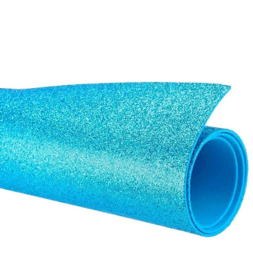 EVA Glitter Azul Claro 1.5mm 60x40
