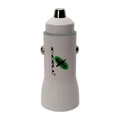Carregador Veicular C/ 1 Usb + 1 Type-c 2.1a 30w Mod. Xc-v13 Branco