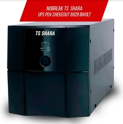 Nobreak TS Shara UPS PDV Checkout 800VA, Semi-Senoidal, 8x Tomadas 10A, Bivolt - 6928
