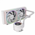 Water Cooler 240mm Pcyes Vision White Ghost - Tela Lcd 2,1 - Vs240wg