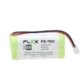 Bateria Universal Para Telefone sem Fio FLEX 600MAH 2,4V - FX-70U