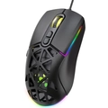 Mouse Gamer Com Fio Fortrek Striker - Preto