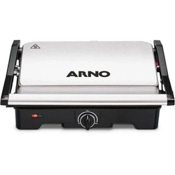Grill Arno Dual Gnox Inox Com Abertura De 180° 127v