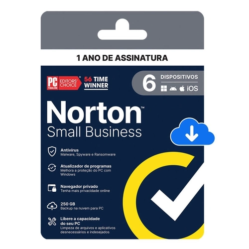 Norton Small Business 250gb 6 Dispositivos 12 Meses Esd - 21460369