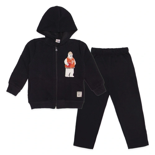 Conjunto Jaqueta Matelassê e Calça Urso Polar Perfect Boys - Masculino