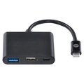 Adaptador Hub Vinik Usb-c Tipo-c x Usb-c Tipo-c Hdmi 4k Usb 3.0 20cm - Hchuc-20