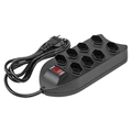 Protetor Eletronico C/8 Tomadas Epe 1008+ Preto 4824004