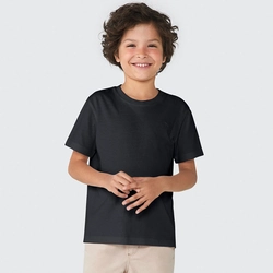 Camiseta Manga Curta Básica Preta Hering - Masculina