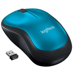 Mouse Logitech M185 Wireless Azul - 910-003636