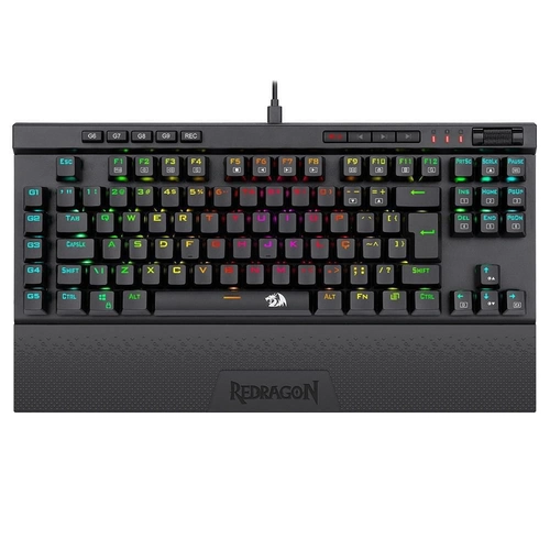 Teclado Gamer Mecânico Redragon Magic Wand Pro RGB Switch Red ABNT2 - K587