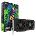 Placa de Vídeo 6GB RTX3050 Pcyes Projeto Egde Preto - PVRTX30506BLPE