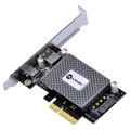 Placa Usb Vinik Com Usb 3.0 + Usb-c Tipo-c Pci-e X4 Com Low Profile - Pu30c31-lp