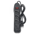 Filtro de Linha Circuit Breaker 4 Tomadas Pp 3x0,75 1m Preto