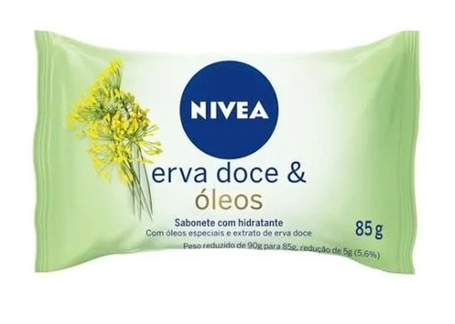 Sabonete Erva Doce e Óleos Nívea 85g