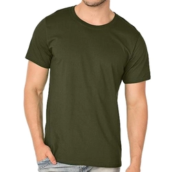 Camiseta Verde Oliva Básica (Poliflex) P