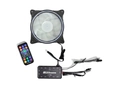 Kit Cooler Fan K-MEX ARGB AASA, 3x120mm, controladora + controle - AASAK136APPCB0X