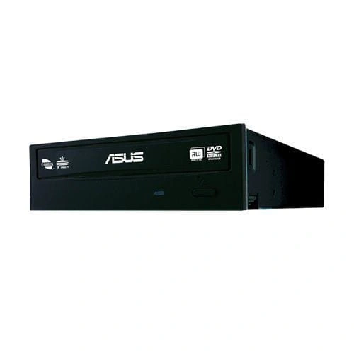Gravador Interno DVDRW ASUS 24X Sata Preto Box DRW-24D3ST /BLK/G/AS