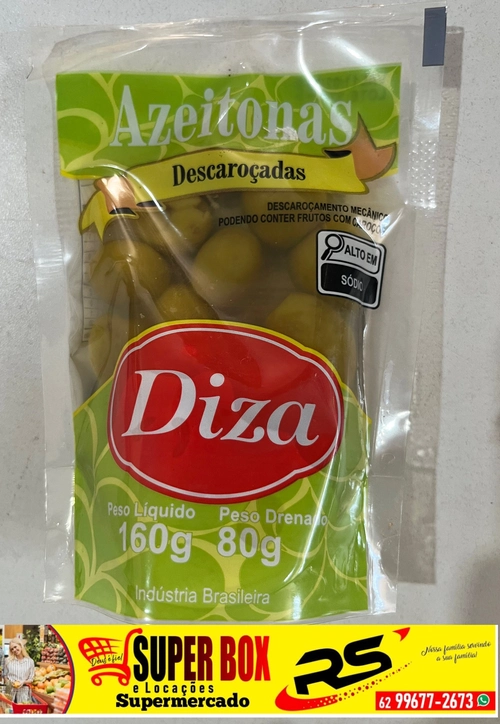Azeitonas Descaroçadas Diza 160g