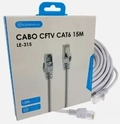 Cabo de rede Rj45 Cftv Cat6 15m Le-315 - It-Blue