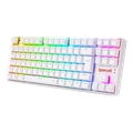 Teclado Mecânico Gamer Redragon Kumara Pro Wireless RGB White - K552RGB-BRS-W (PT-RED)