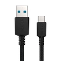 Cabo para Celular Carregamento  Usb a 3.0 Macho P/ Usb Tipo-c - Preto - 3m - Nylon - Cbpy003p