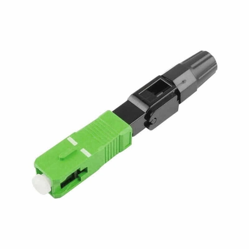 Conector Fast Rapido Fibra Optica Sc/apc  Pct C/10 Verde Gigasat