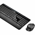 Kit wireless Combo Teclado e Mouse sem fio Logitech MK345 com Teclado com Apoio para as Mãos
