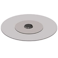Prato Giratório para Mesa de Jantar  70cm (8mm) Transparente Jurerê
