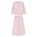 Conjunto Blusão e Calça Wide Leg em Moletom Lik Kids - Feminino