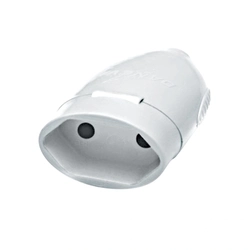 Tomada Desmontavel Daneva 2p 20a/ 250v Ref.1605 Branco
