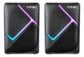 CAIXA DE SOM GAMER VINIK STAR 6W 2.0 LED RAINBOW - VSPKG6WST