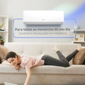 Ar-Condicionado Split HQ Hi Wall 9.000 BTU/h Frio Monofásico Branco 220V