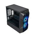 Gabinete Td300 Mesh - Mini Tower - Lateral de Vidro Temperado - Preto - Td300-kgnn-s00