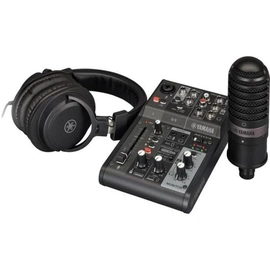 Kit Streaming Yamaha Ag03mk2 Lspk Preto
